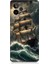 General Mobile Gm 24 Pro Uyumlu Dalgalarla Savaşan Yelkenli Desenli Silikon Kılıf 1