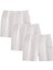 Üçlü Kız Boxer Set 2-9 yaş Ekru 1