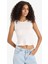 Slim Fit Dar Kesim Bisiklet Yaka Bürümcük Atlet F6277AX25SM 4