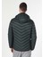 Slim Fit Erkek Yeşil Mont 2