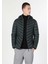 Slim Fit Erkek Yeşil Mont 3