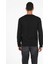 Regular Fit Erkek Siyah Sweatshirt 2