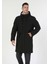 Regular Fit Erkek Yeşil Kaban 4