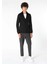 Slim Fit Erkek Siyah Hırka 4