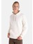 Regular Fit Erkek Beyaz Sweatshirt 1