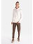 Regular Fit Erkek Beyaz Sweatshirt 3