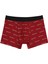 Modern Fit Erkek Bordo Boxer 1