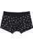 Modern Fit Baskılı Erkek Lacivert Boxer 1