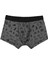Modern Fit Baskılı Erkek Antrasit Boxer 1