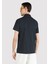 Regular Fit Polo Yaka Erkek Lacivert Kısa Kol Tişört 2