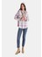 Regular Fit Shirt Neck Ekoseli Kadın Çok Renkli Uzun Kol Gömlek 3