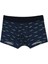 Modern Fit Baskılı Erkek Lacivert Boxer 1