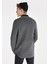 Regular Fit Erkek Gri Hırka 2