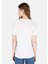Regular Fit Yuvarlak Yaka Kadın Beyaz Kısa Kol Tişört Cl1066582 2