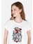 Beyaz Kadın Tshirt K.kol 4