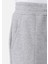 Slim Fit Orta Bel Erkek Gri Eşofman Altı 5