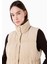 Regular Fit Kadın Bej Yelek Cl1066883 4