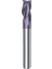 25X75X25X150MM 2 Ağız Uzun Küre Tıaln Karbür Freze 1