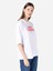 Comfort Fit Yuvarlak Yaka Kadın Beyaz Kısa Kol Tişört Cl1067263 1