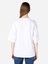 Comfort Fit Yuvarlak Yaka Kadın Beyaz Kısa Kol Tişört Cl1067263 2