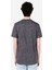 Regular Fit Yuvarlak Yaka Erkek Antrasit Kısa Kol Tişört Cl1067812 2