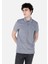 Regular Fit Polo Yaka Düz Erkek Lacivert Kısa Kol Tişört 1
