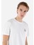 Beyaz Erkek Tshirt K.kol 3