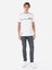 Comfort Fit Yuvarlak Yaka Erkek Beyaz Kısa Kol Tişört Cl1068189 3