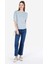 Regular Fit Kadın İndigo Jean Pantolon 3