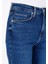 Regular Fit Kadın İndigo Jean Pantolon 4