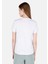 Regular Fit Yuvarlak Yaka Kadın Beyaz Kısa Kol Tişört Cl1069109 2