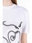 Regular Fit Yuvarlak Yaka Kadın Beyaz Kısa Kol Tişört Cl1069128 5