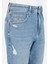 Regular Fit Erkek İndigo Jean Pantolon 5