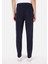 Slim Fit Orta Bel Düz Erkek Lacivert Eşofman Altı 2
