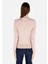 Slim Fit Balıkçı Yaka Kadın Bej Kazak 2