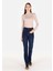 Slim Fit Balıkçı Yaka Kadın Bej Kazak 3