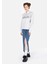 Normal Kesim Polo Yaka Baskılı Gri Kadın Sweatshirt CL1070458 CL1070458_Q1.V1_MGA 3