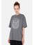 Gri Kadın Tshirt K.kol 1