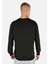 Normal Kesim Baskılı Yeşil Erkek Sweatshirt CL1070641 2