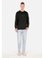 Normal Kesim Baskılı Yeşil Erkek Sweatshirt CL1070641 3