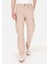 Normal Kesim Ortal Bel Düz Paça Bej Erkek Pantolon CL1070378 4