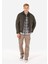 Slim Fit Erkek Yeşil Mont 3