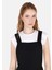 Regular Fit Kadın Siyah Elbise 4