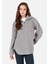 Gri Kadın Sweatshirt 1