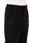 Relaxed Fit Orta Bel Geniş Paça Erkek Siyah Pantolon Cl1071446 5