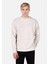 Oversize Fit Erkek Taş Sweatshirt Cl1072049 1