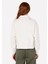 Beyaz Kadın Sweatshirt 2