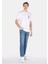 Straight Fit Düşük Bel Düz Paça Erkek Yeşil Ecologic Jean Pantolon 3