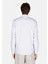 Slim Fit Shirt Neck Çizgili Erkek Turkuaz Uzun Kol Gömlek 2