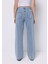 Regular Fit Kadın İndigo Jean Pantolon 2